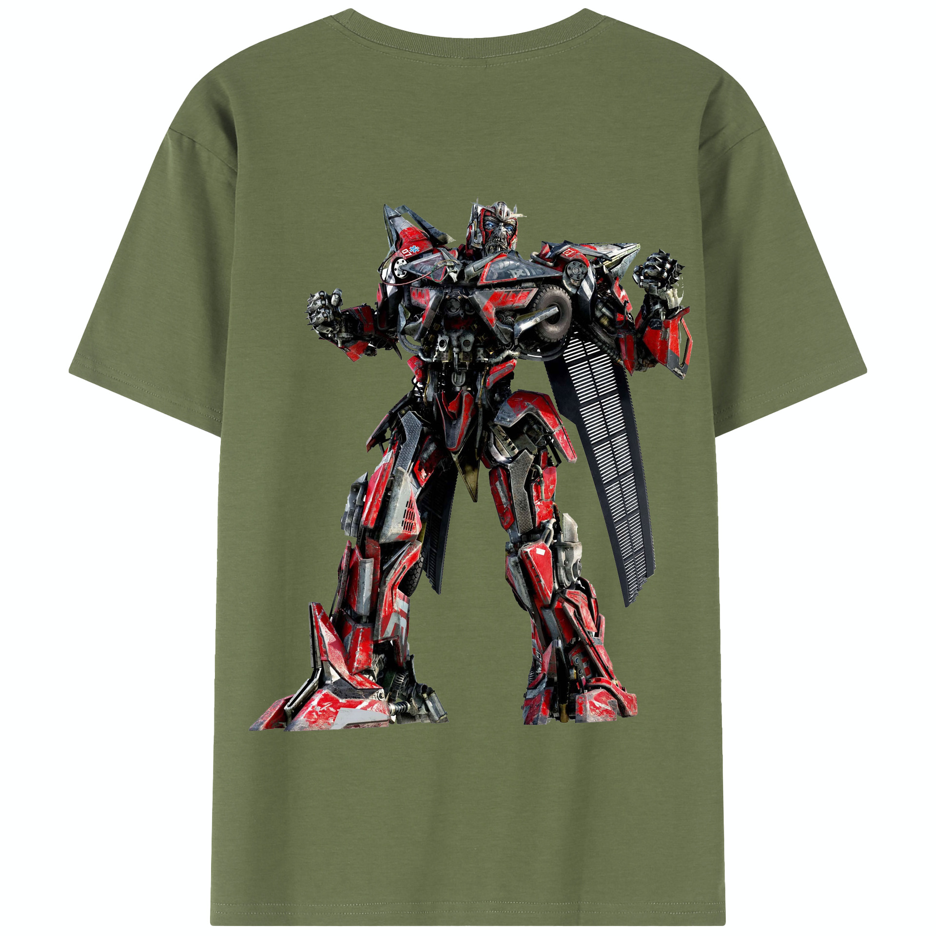 （画像用）  綿100％半袖Tシャツ（背面プリント）